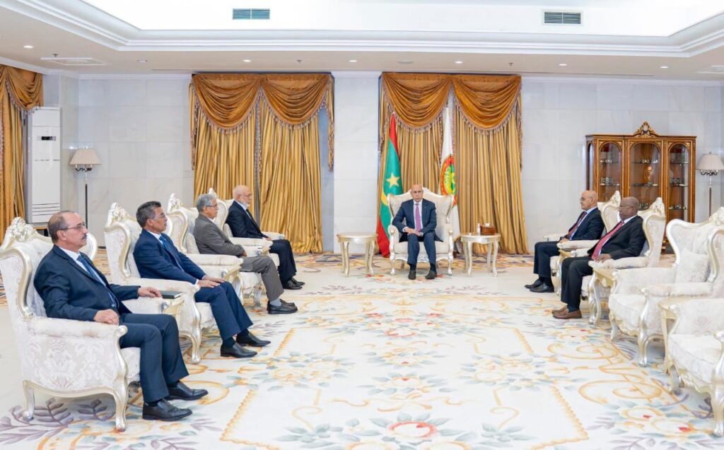 الرئيس الموريتاني يستقبل وفدا من جبهة البوليساريو