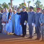 بالصور : الوالي جهة العيون  يترأس مراسيم تحية العلم  احتفالاً بعيد الاستقلال.