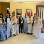 وفد من قبائل الجنوب يرفع ملتمسا للرئيس الموريتاني لفتح قنصلية بالعيون