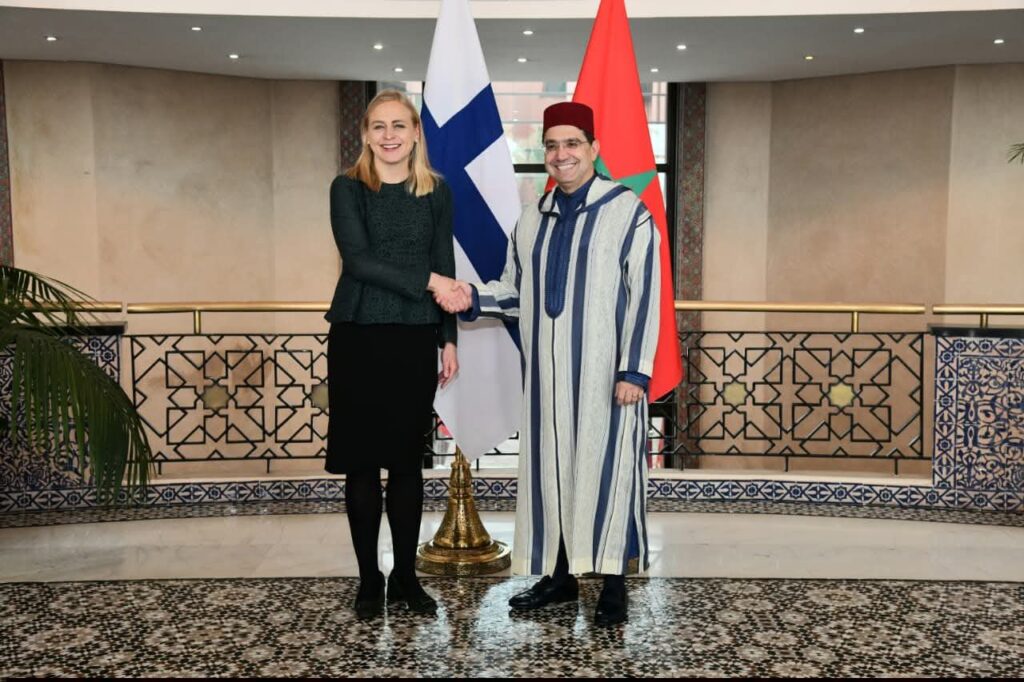 ناصر بوريطة: الحوار السياسي بين المغرب وفنلندا يدخل مرحلة جديدة في سياق دينامية إيجابية